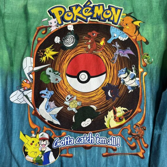 pokemon tie dye shirt